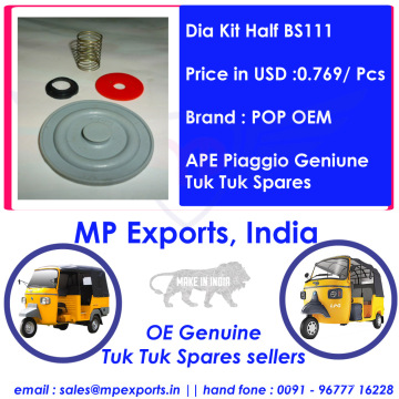 Original Tuk Tuk Spares Dia Kit Half BS111 APE